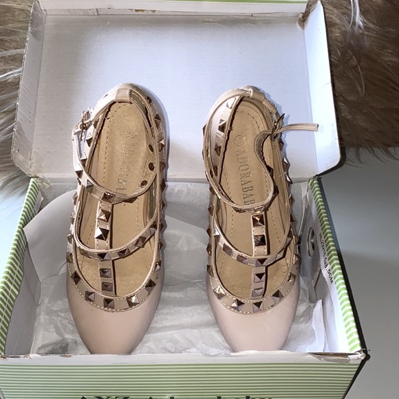 COPY - Girls BEIGE Fashion high heels - Picture 5 of 6